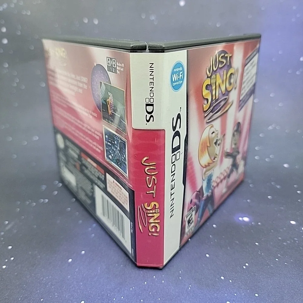Just Sing! (Nintendo DS) Box Set W/Headset And Microphone Video Game